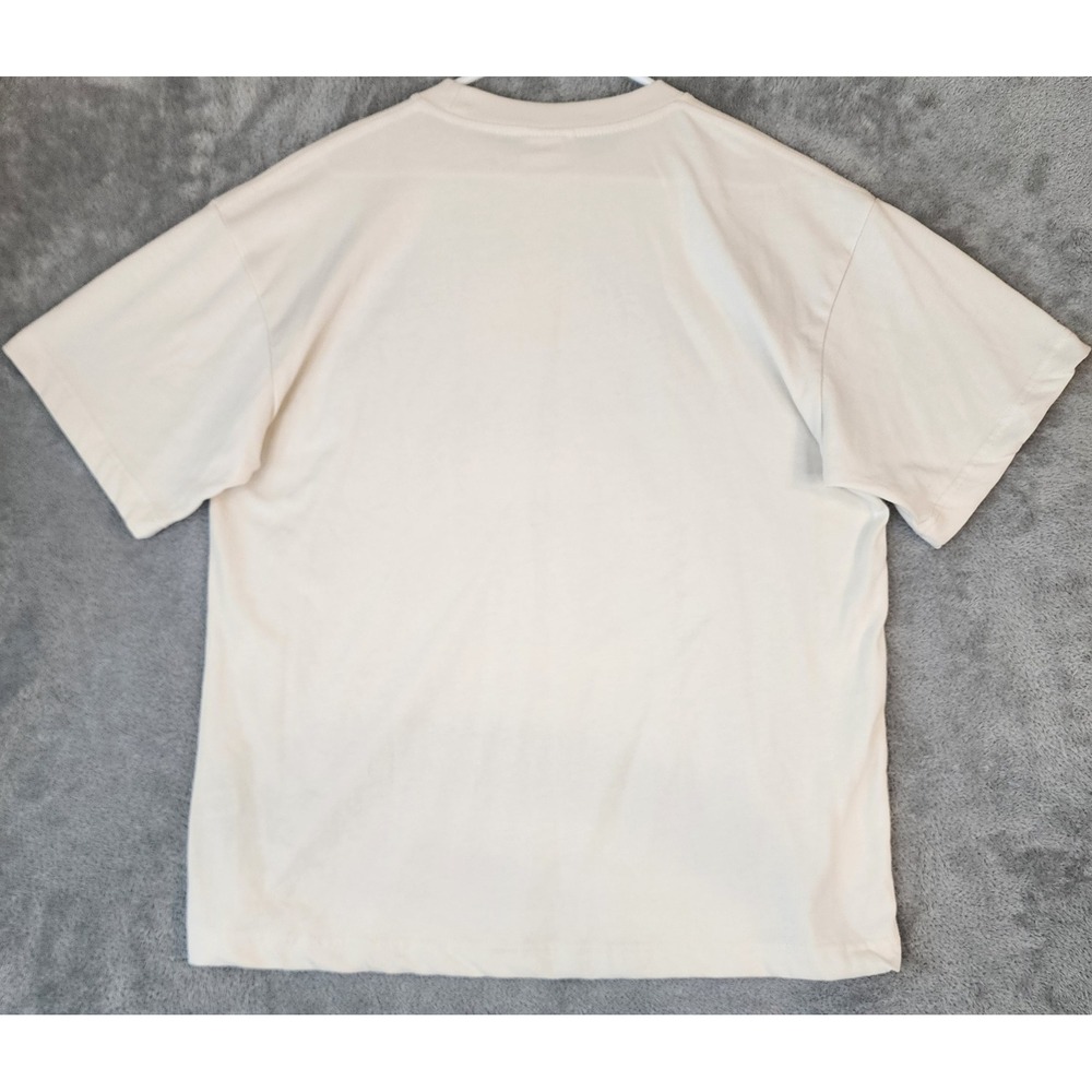 PacSun T Shirt Mens Large Cream Graphic Art Program Renaissance Los Angeles 1980 - Picture 2 of 9